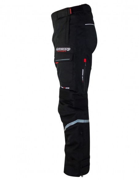 Motorcycle trousers in 100% waterproof sanity ON BOARD CRUISE Black