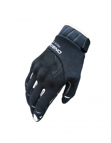 OXYGEN lady gloves black and white