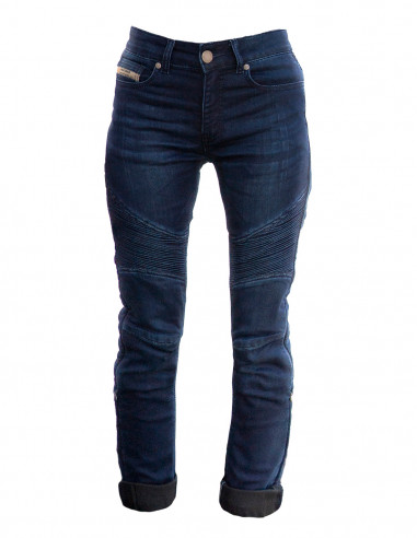 CONCEPT blue lady jeans with original aramid fiber