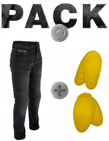 PACK ONBOARD BASE-02 kevlar jeans protectors included