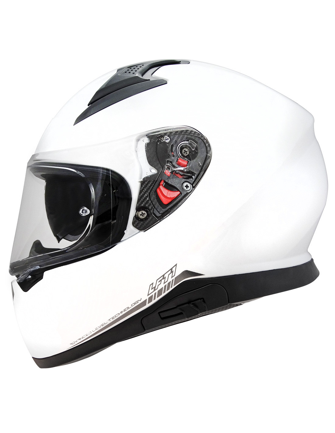 Casco moto Integral con LEVEL Helmets LFT1 Blanco