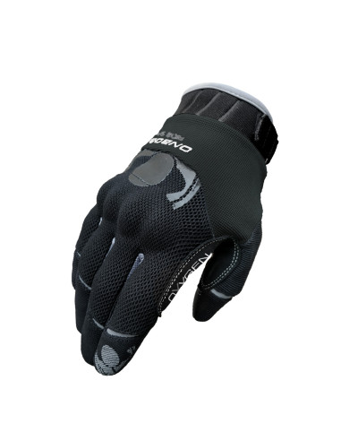 OXYGEN summer gloves Black and Grey
