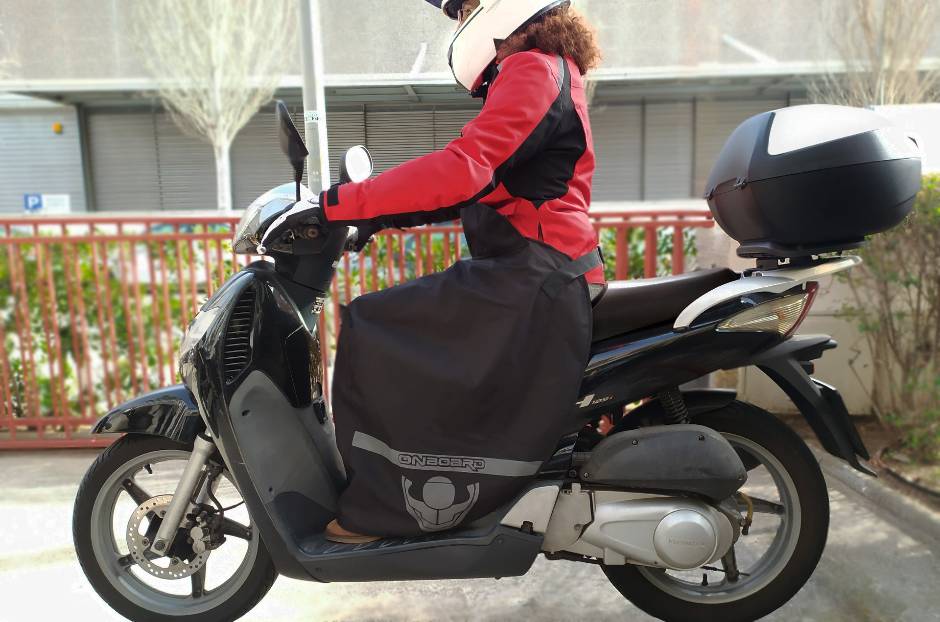 Comprar chaqueta moto mujer ON BOARD Angie roja