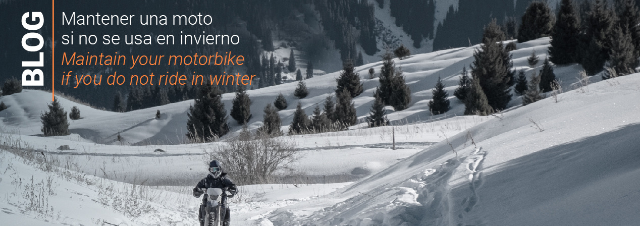 ¿Sabes cómo mantener tu moto en invierno?